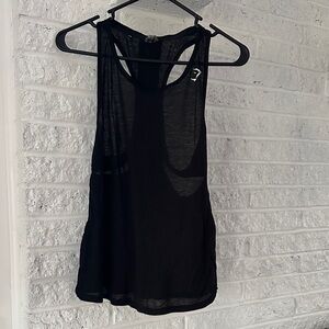 Gymshark Black Tank Top
